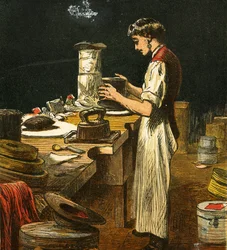 O Chapeleiro, 1867