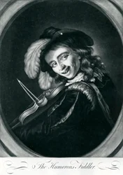 O violinista humorístico