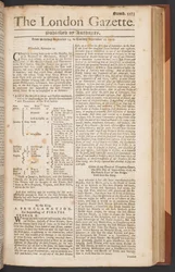 The London Gazette, edição 5573, página 1