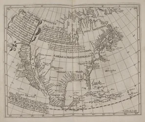 A parte Norte da América: desprezando Newfoundland, New England, Virginia..., Henry Briggs
