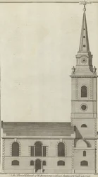 A igreja paroquial de St Botolph sem Aldgate, Londres
