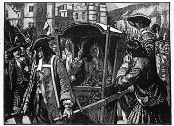 O Povo de Edimburgo Escoltando o Duque de Hamilton para o Palácio de Holyrood em 1706