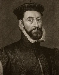 O regente Murray, ilustração da história ilustrada de Cassells da Inglaterra (foto sépia)