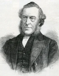 O reverendo John Bedford, presidente da Conferência Metodista Wesleyana, 1867