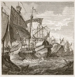 A batalha naval ao largo do Cabo Pelorus