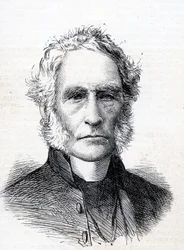 O direito reverendo Alfred Ollivant (1798-1882) Ilustração do gráfico 13 de janeiro de 1883