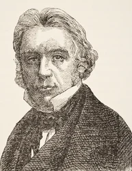 Thomas Babington Macaulay, 1º Barão Macaulay, de "A História Nacional e Doméstica da Inglaterra", de William Hickman Smith Aubrey (1858-1916) publicou Londres, c.1890
