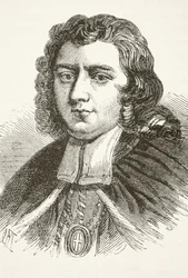 Thomas Burnet, de "A História Nacional e Doméstica da Inglaterra", de William Hickman Smith Aubrey (1858-1916) publicou Londres, c.1890