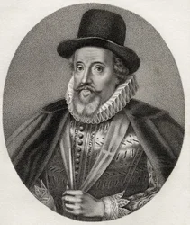 Thomas Howard, gravado por Bocquet, ilustração de "Um catálogo de autores reais e nobres, Volume II", publicado em 1806 (lito)