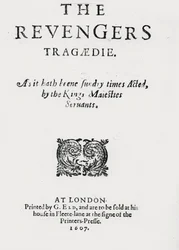 Página de título de "A Tragédia do Revendedor" por Thomas Middleton