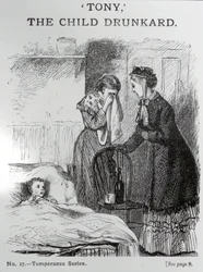 Tony, o filho bêbado, c.1860