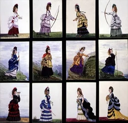 Moda Desportiva de Mulheres Vitorianas