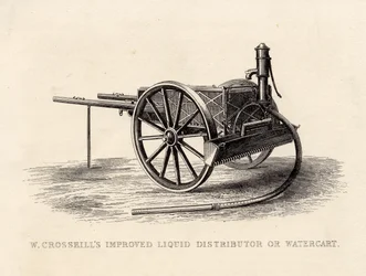 W. Distribuidor de líquidos melhorado Crosskills ou Watercart
