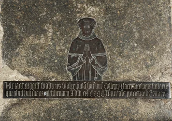 Walter Wake, c.1451-52 (latão)