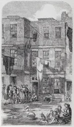 Wild Court, ao largo da Great Wild Street, Drury Lane