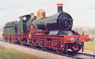 Wilkinson da Great Western Railway, ilustração de O Livro da Locomotiva de G. Gibbard Jackson, publicado em 1924