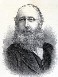 William Bromley-Davenport (1821-1884) da revista ilustrada London News 28 de junho de 1884