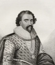 William Herbert, ilustração de &39;Um catálogo de autores reais e nobres, Volume II&39;, publicado em 1806 (cor litho)