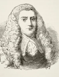 William Murray, 1º Conde de Mansfield, de "A História Nacional e Doméstica da Inglaterra", de William Hickman Smith Aubrey (1858-1916) publicou Londres, c.1890
