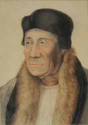 William Warham, gravado por Bartolozzi (gravura colorida à mão)