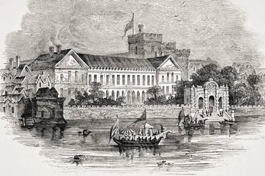 York House, Londres, de "Old England&39;s Worthies" de Lord Brougham e outros, publicou Londres, c.1880s