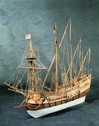 Modelo rigido de uma caravela portuguesa de c.1535 (madeira) (ver também 260974)