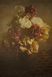Ramo de flores vintage