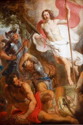 A ressurreição de Cristo por Erasmo II Quellin