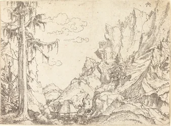 Paisagem montanhosa