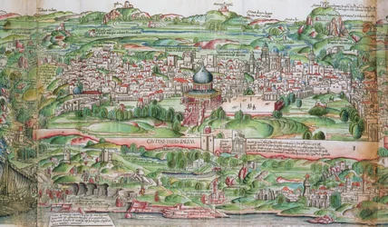 Mapa da Cidade de Jerusalém, de 