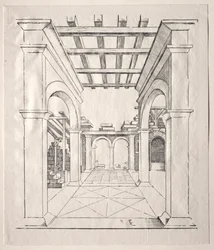 Um pórtico