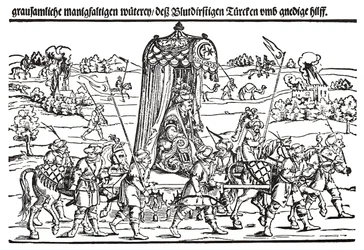 Fragmento de uma face na invasão turca da Hungria