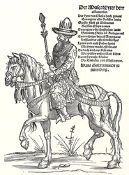 Retrato do Grande Príncipe Vasili III Ivanovich de Moscou 1479-1533