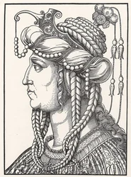 Retrato de esposa de Suleiman, o Magnífico
