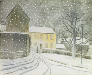 Estrada de Halstead na neve