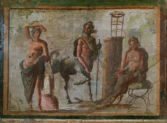 Apolo, Quíron e Hipócrates