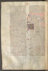 Página inteira: texto e inicial "C".