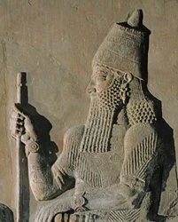 O rei Sargão II de Assur ...