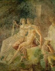 Marte e Vénus. Da Casa do Citarista, Pompeia