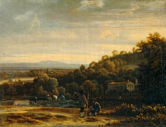 Paysage au gue - Paisagem com vau ...