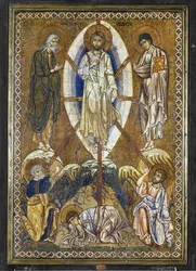 Ícone portátil: A Transfiguração de Cristo ...
