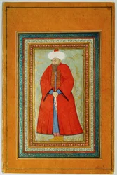 Sultão Mehmet I. Celebi ;Retrato póstumo, segunda metade ...