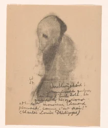 Figura abstraída com barba
Idealistas II e outras Notas (título original da série)