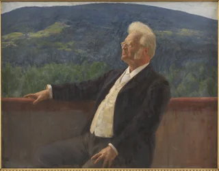 Retrato de Bjørnstjerne Bjørnson