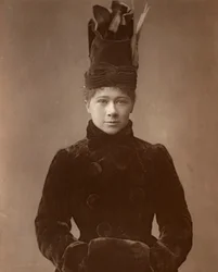 Marie Tempest, atriz e cantora britânica, 1888.