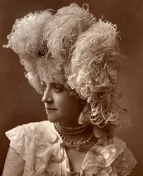 Senhorita Wadman, atriz britânica, 1888
