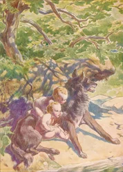 Até o rio veio uma loba para beber, c1912 1912