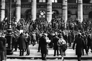 Negociação fora da Bolsa de Valores de Paris, 1931.