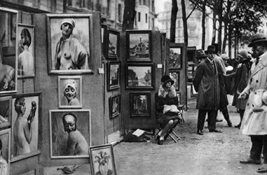 Pinturas à venda, Paris, 1931.