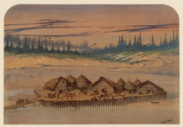 Aldeia Pré-Histórica, 1871